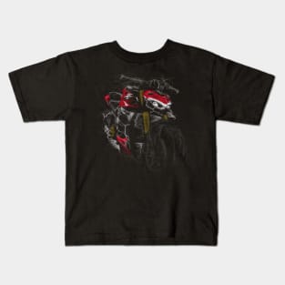 Streetfighter SF V4 2020 Scribble Art Kids T-Shirt